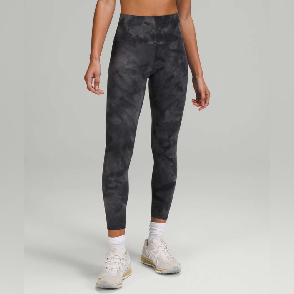 Lululemon Wunder Train leggings Diamond Dye